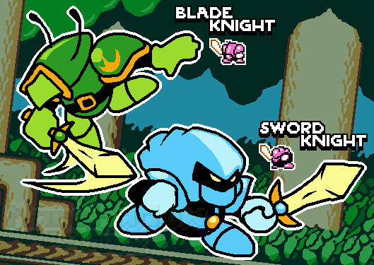 Bugs With Swords (Characters by HAL Laboratory)
