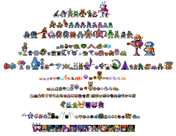 8-Bit Sprite Examples