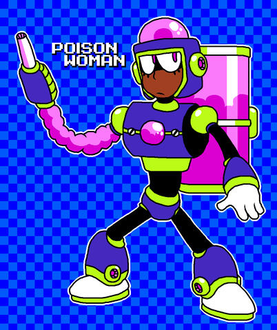 Poison Woman (Design for Robot Master Design Contest)